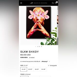 Nashid Chroma SLXM SHXDY (Eminem) print